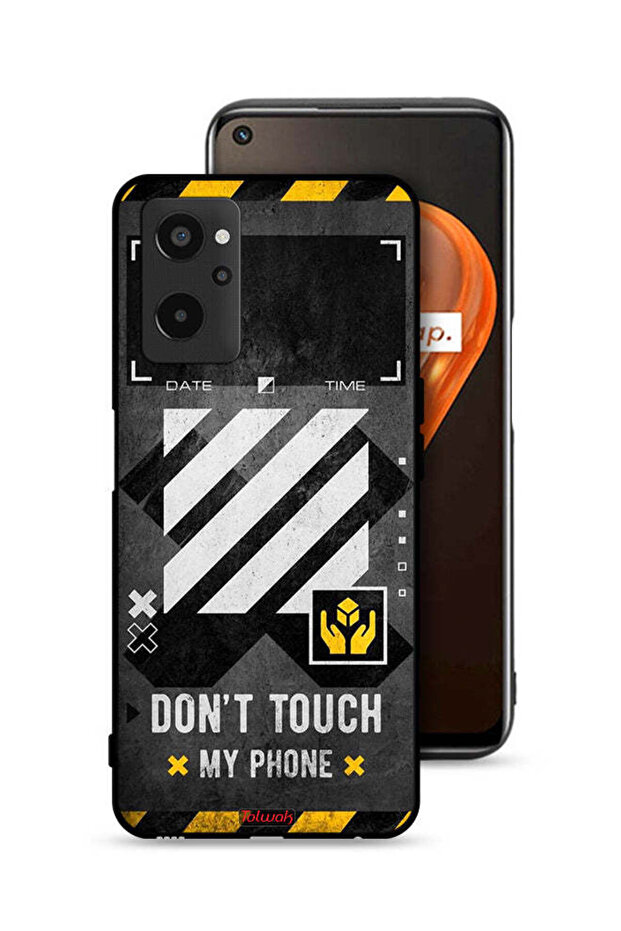 Realme 9i 4G Protective Case Cover Do Not Touch My Phone