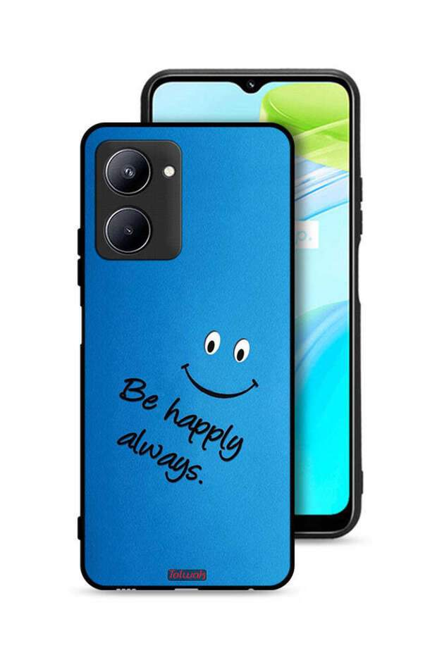 غطاء حماية Realme C33 كن سعيدًا دائمًا