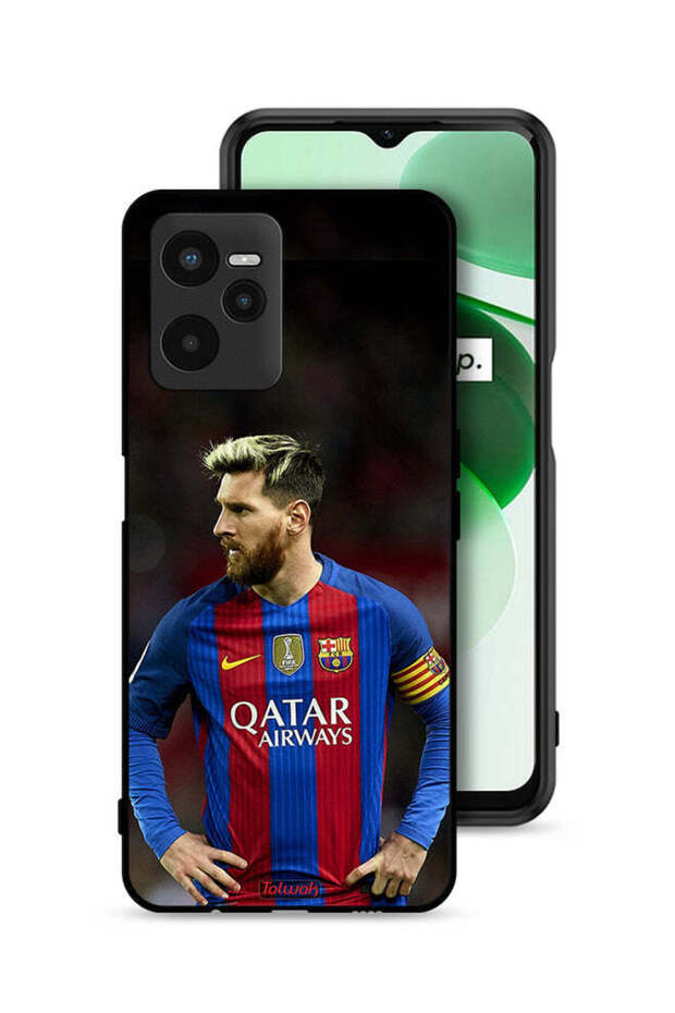 غطاء حماية Realme C35 ميسي برشلونة