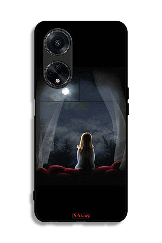 غطاء حماية لهاتف Oppo A98 5G - خيالات ليلية