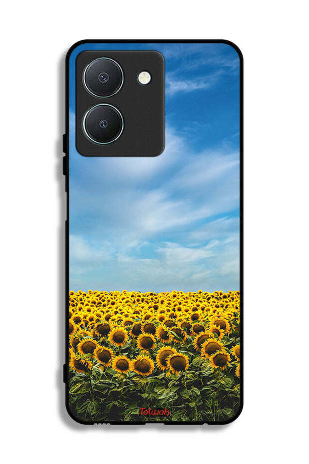 Vivo Y36 4G Protective Case Cover Sunflowers Under The Sky