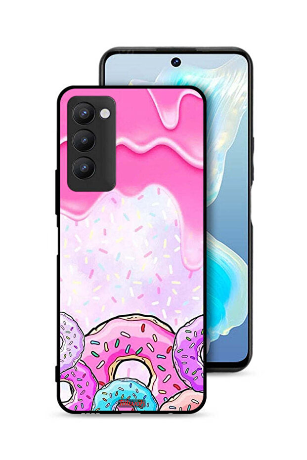 Tecno Camon 18P Protective Case Cover Donut Colors
