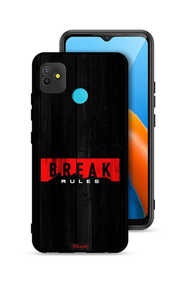 Tecno Pop 5 Protective Case Cover Break Rules