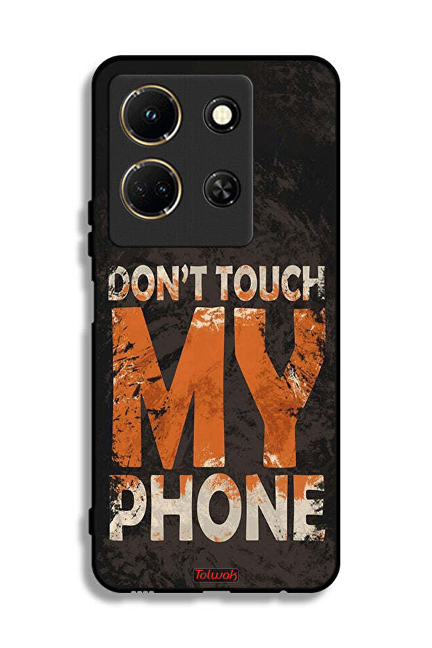 Infinix Note 30 Protective Case Cover Do Not Touch My Phone