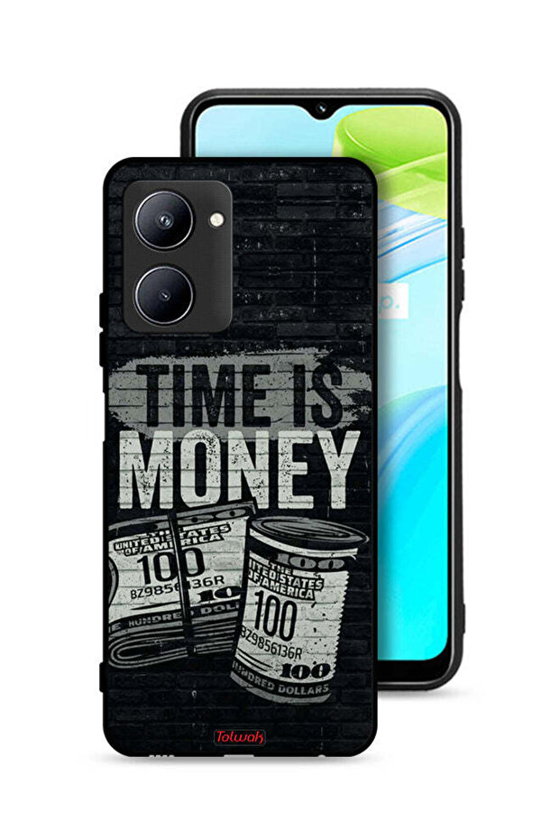 غطاء حماية Realme C33 الوقت هو المال
