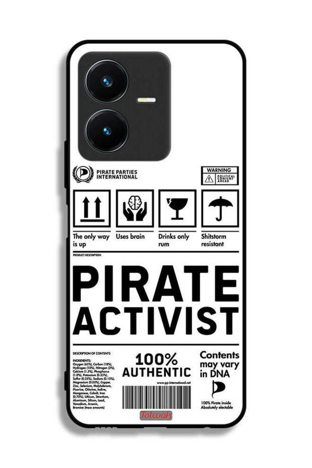Vivo Y22 Protective Case Cover Private Activist Sticker