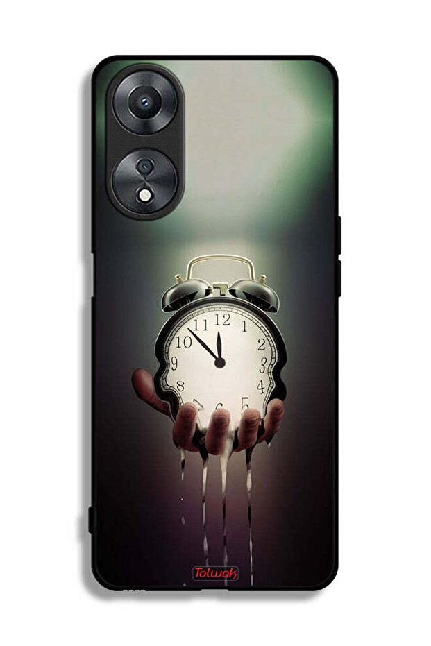 غطاء حماية على شكل ساعة لهاتف Oppo A58 5G
