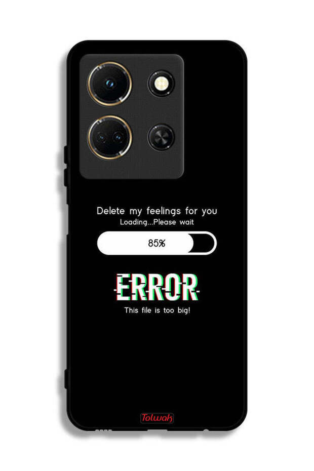 Infinix Note 30 Protective Case Cover Delete My Feelings For You