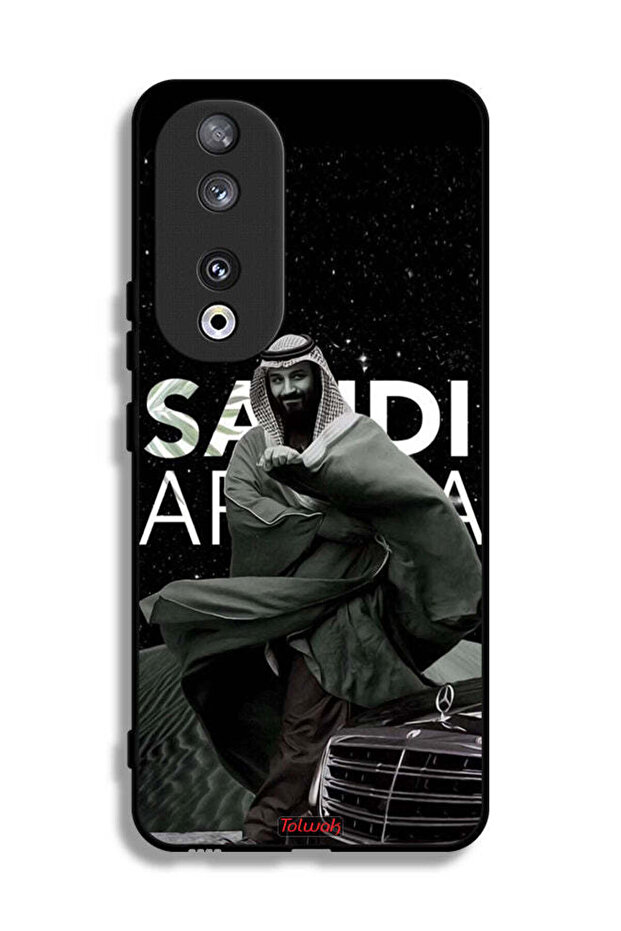 غطاء حماية لهاتف Honor 90 ولي العهد محمد بن سلمان