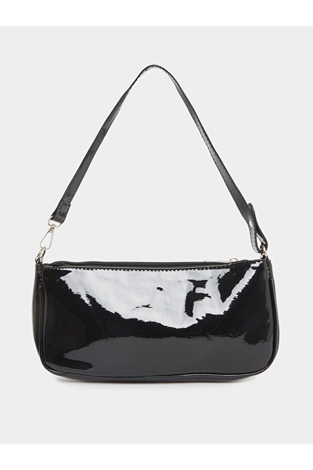 حقيبة كتف صلبة مع سحاب للإغلاق - 2