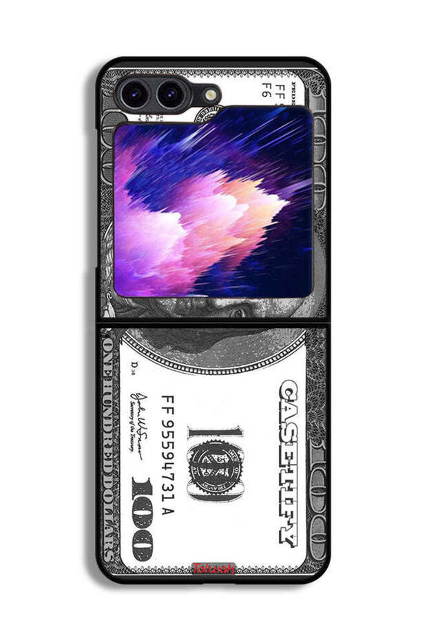 Samsung Galaxy Z Flip6 Protective Case Cover Dollar Pattern
