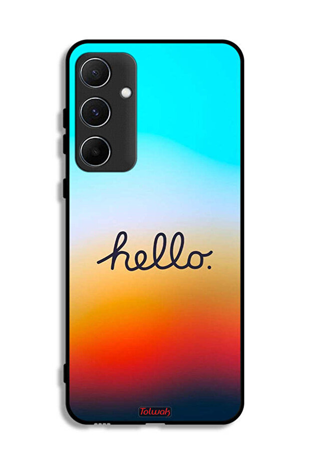 Samsung Galaxy A55 5G Protective Case Cover Hello