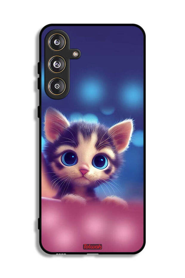 Samsung Galaxy F55 5G Protective Case Cover Little Cat