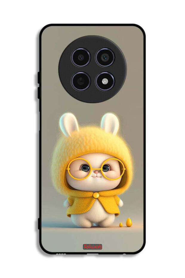 غطاء حماية لهاتف Realme 12 5G بتصميم أرنب صغير