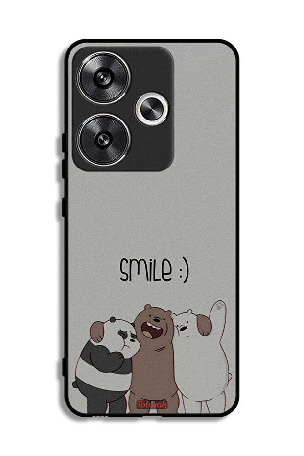 Xiaomi Poco F6 5G Protective Case Cover Friends Smile