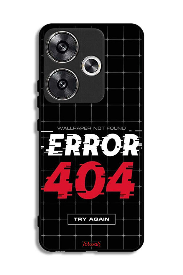 غطاء حماية لهاتف Xiaomi Poco F6 5G مع الخطأ 404