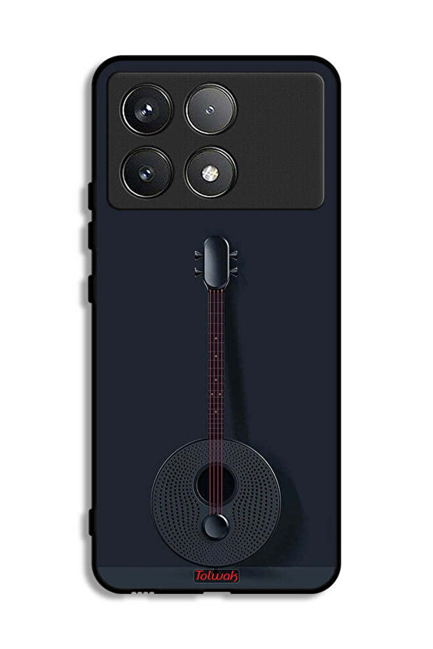 غطاء حماية جيتار لهاتف Xiaomi Redmi K70