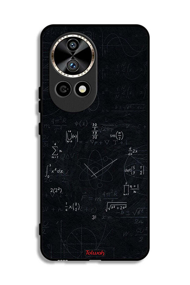 Huawei nova 12 Pro 5G Protective Case Cover Maths Clock