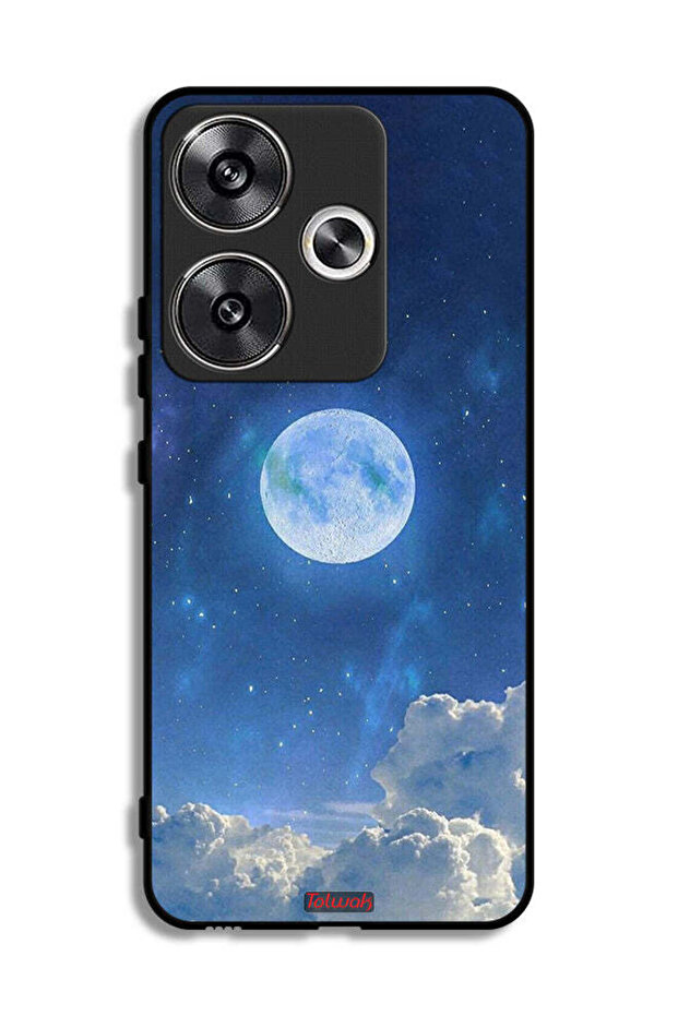 Xiaomi Poco F6 5G Protective Case Cover Moon Clouds