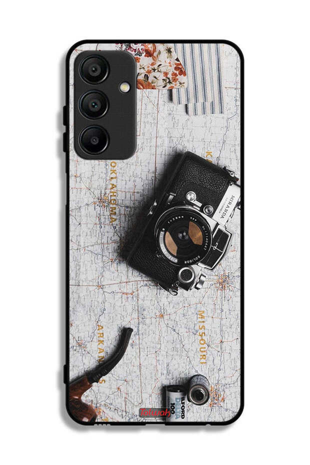 Samsung Galaxy A15 Protective Case Cover Vintage Camera