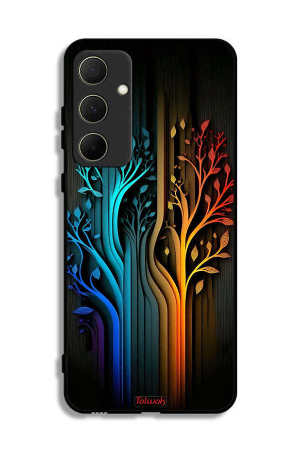 Samsung Galaxy A35 5G Protective Case Cover Tree Leaves Art