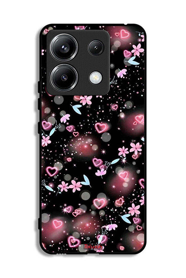 Xiaomi Poco X6 5G Protective Case Cover Small Hearts And Flowers