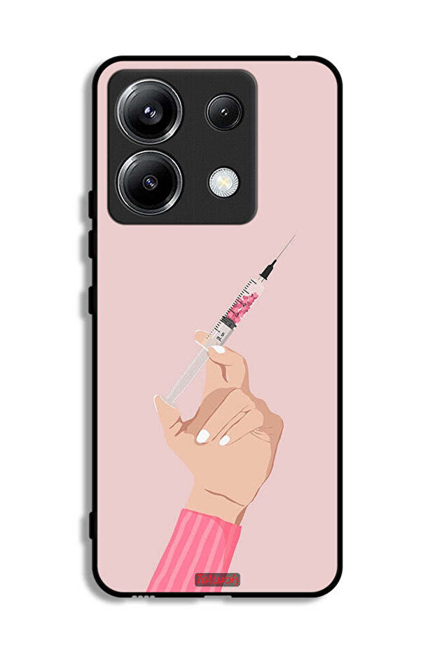 غطاء حماية لهاتف شاومي ريدمي نوت 13 برو 5G بنقشة Love Injection