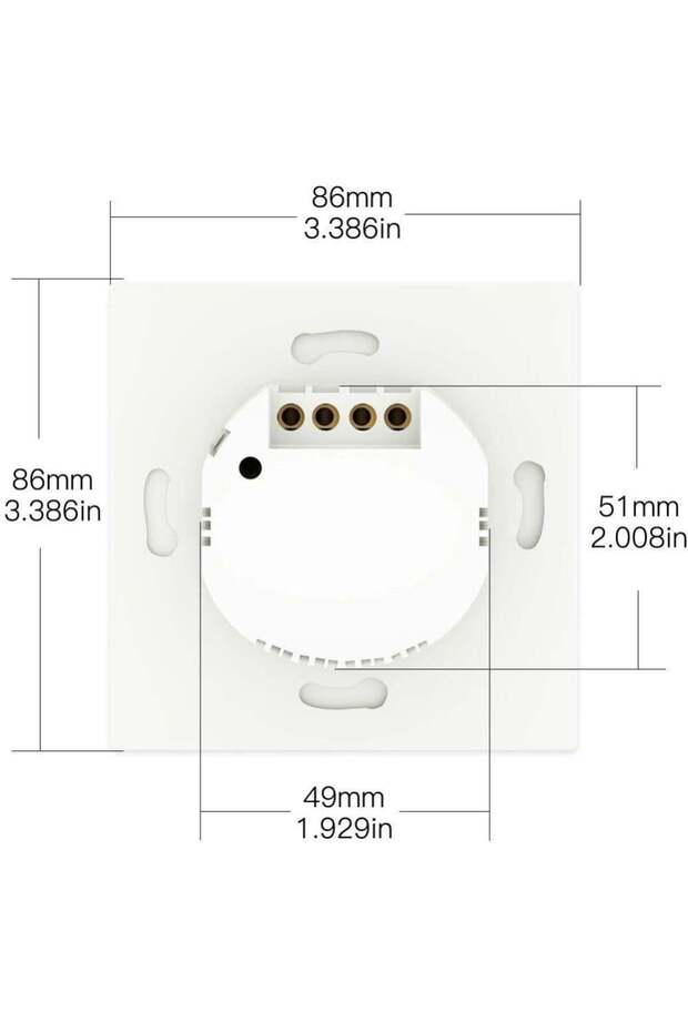 3-Way White Smart Light Switch - 2