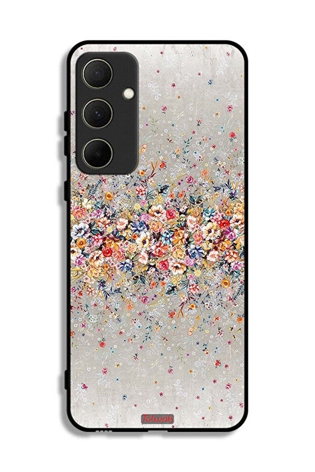 Samsung Galaxy A35 5G Protective Case Cover Small Flowers Abstract Art