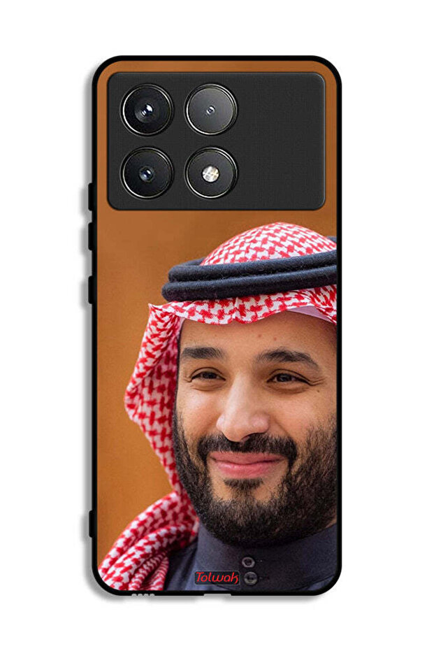 غطاء حماية لهاتف شاومي ريدمي كيه 70 - محمد بن سلمان
