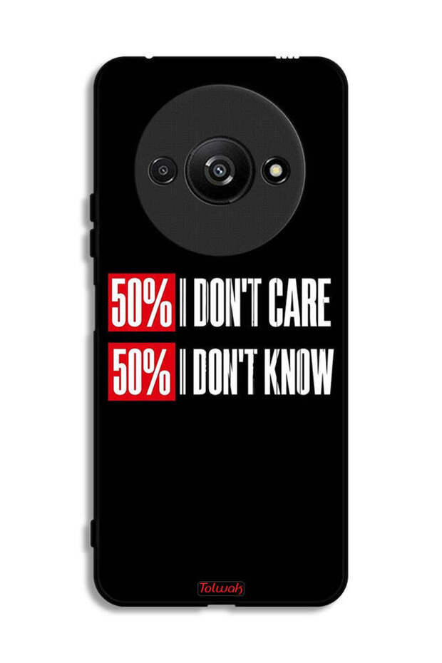 Xiaomi Redmi A3 4G Protective Case Cover I Do Not Care