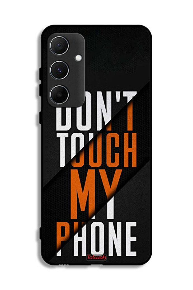 Samsung Galaxy A55 5G Protective Case Cover Do Not Touch My Phone