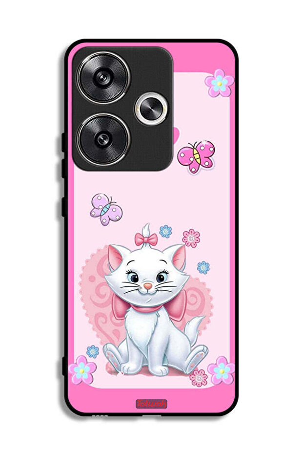 Xiaomi Poco F6 5G Protective Case Cover Cute Lady Cat