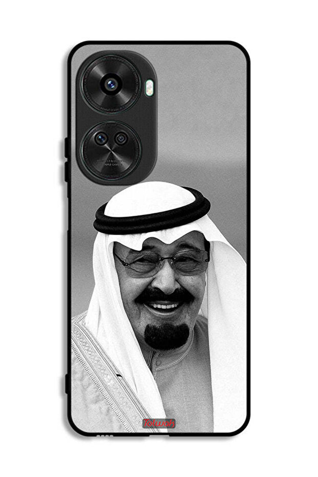 غطاء حماية لهاتف هواوي نوفا 11 إس إي صورة الملك عبدالله مبتسماً