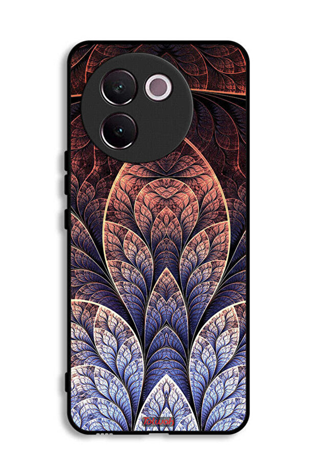 Vivo V30e 5G Protective Case Cover Floral Fractal Abstract