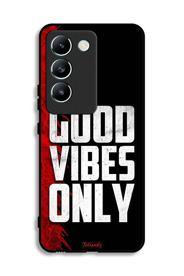 Vivo V30 Lite 4G Protective Case Cover Good Vibes Only