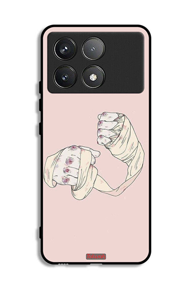 Xiaomi Poco F6 Pro Protective Case Cover Fighter Art