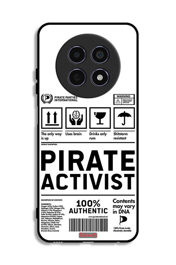 Realme 12 5G Protective Case Cover Private Activist Sticker