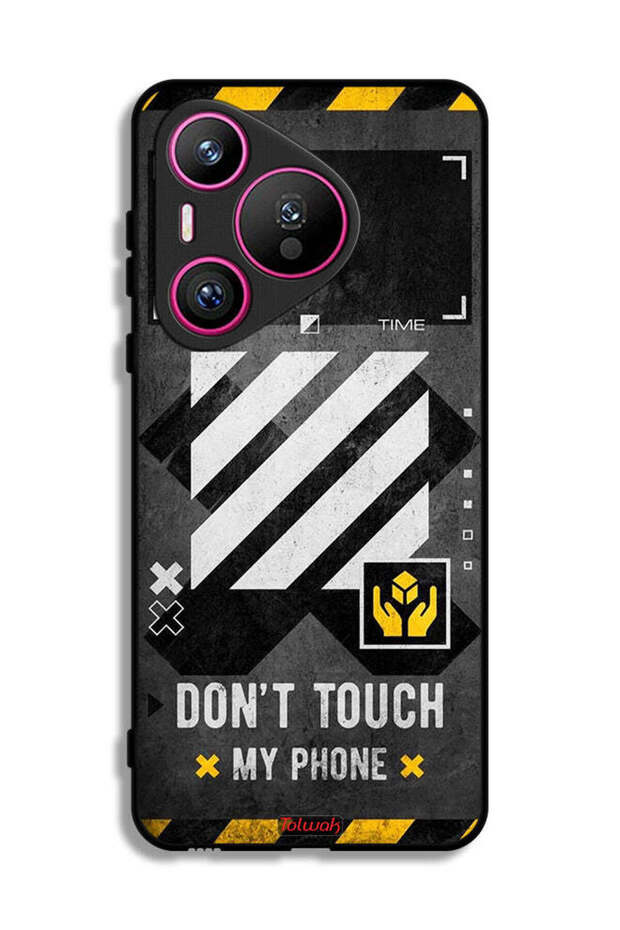 Huawei Pura 70 Protective Case Cover Do Not Touch My Phone