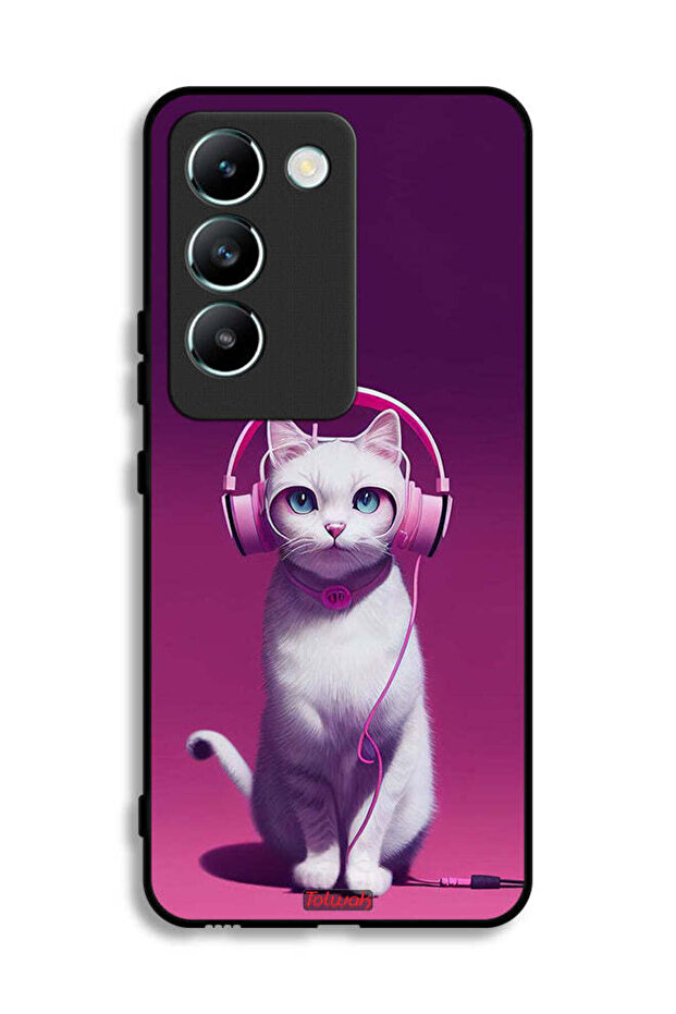 Vivo V30 Lite 4G Protective Case Cover Cute Kitten
