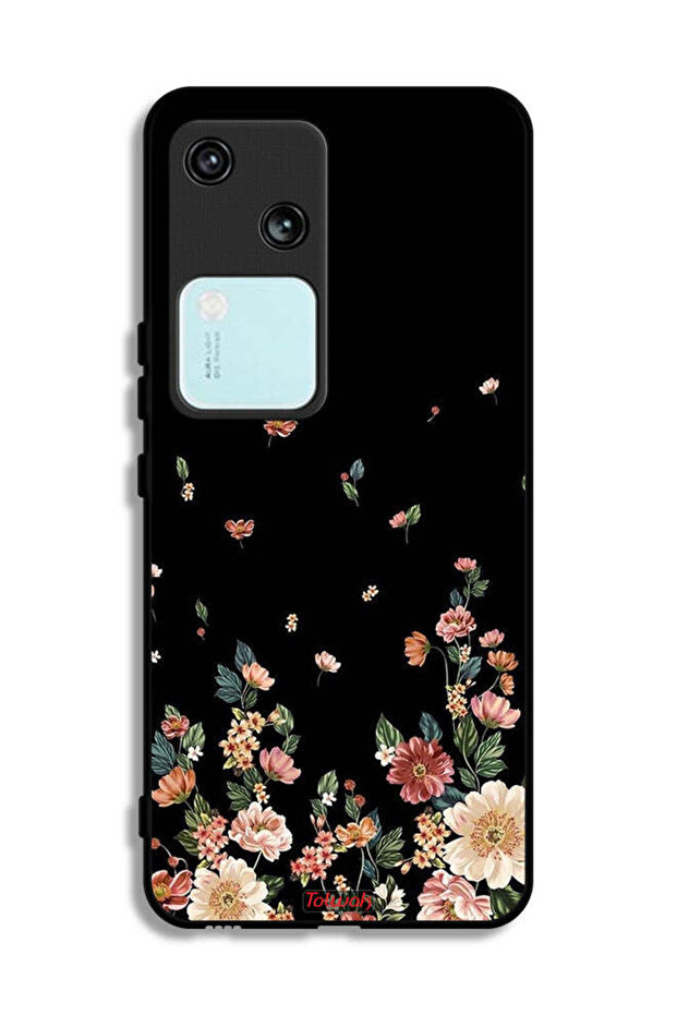 Vivo V30 5G Protective Case Cover Small Flowers In Bottom