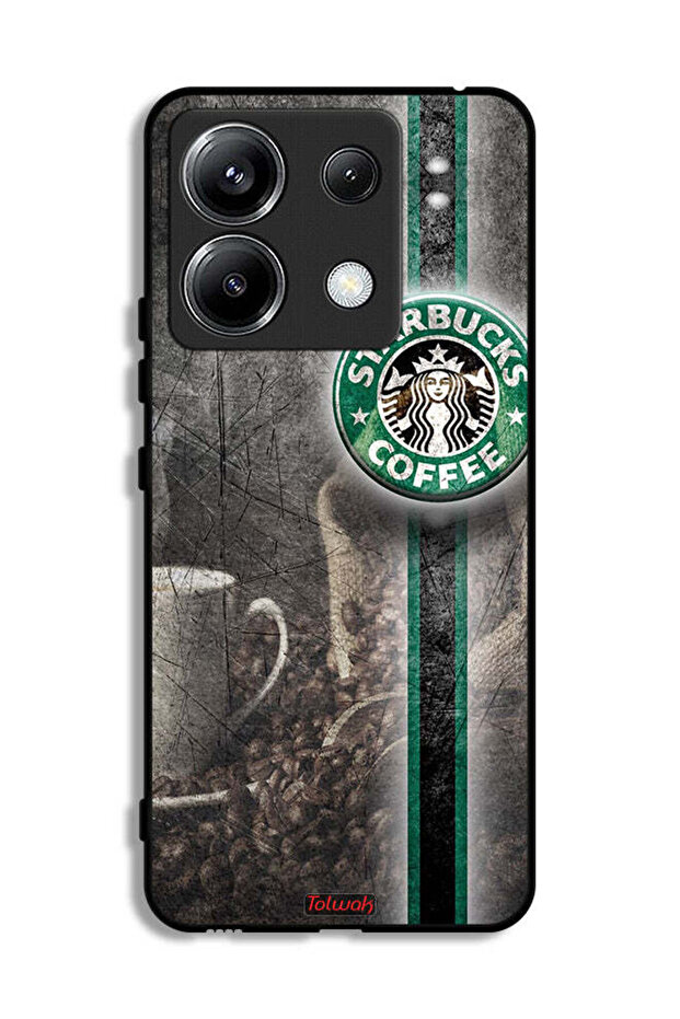 Xiaomi Redmi Note 13 Pro 5G Protective Case Cover Coffee Art