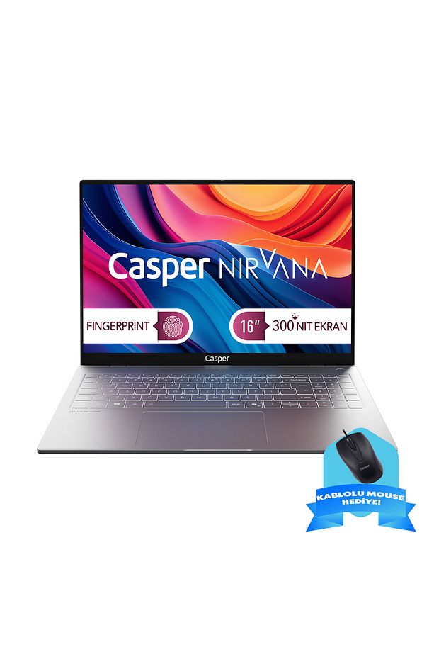 Nirvana S100 300NIT Intel Core 5-210H 32GB DDR5 RAM 250GB SSD Freedos S100.210H-DU00X-G-F-KM35S - 1