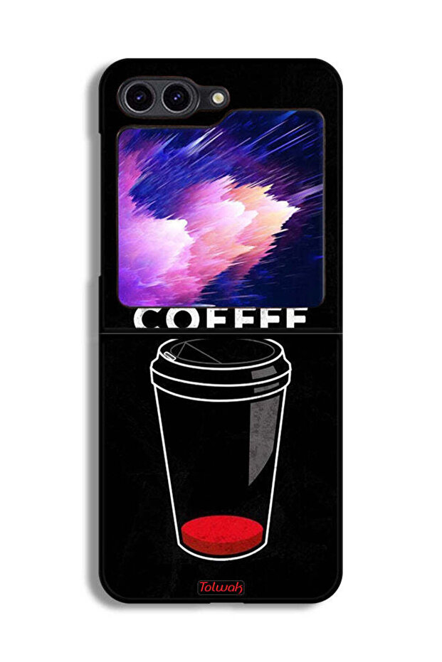غطاء حماية لهاتف Samsung Galaxy Z Flip6 - بحاجة إلى المزيد من القهوة