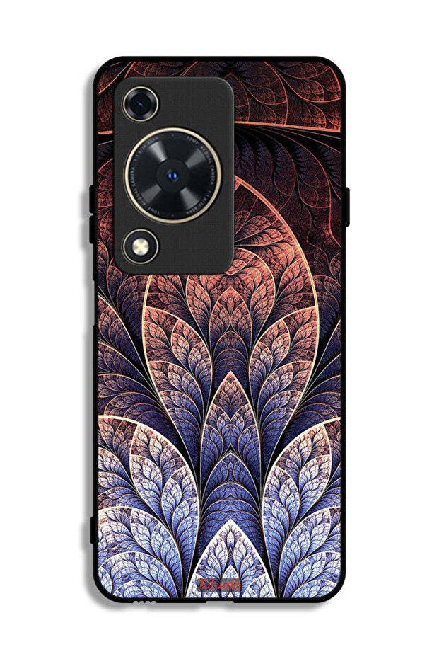 Huawei nova Y72 Protective Case Cover Floral Fractal Abstract