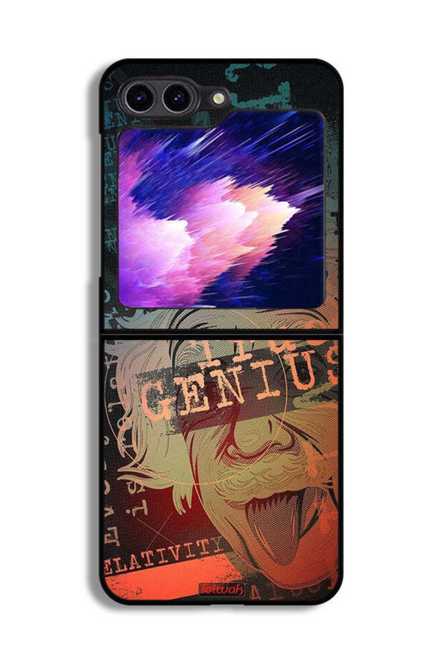 غطاء حماية لهاتف Samsung Galaxy Z Flip6 - عبقري حقيقي