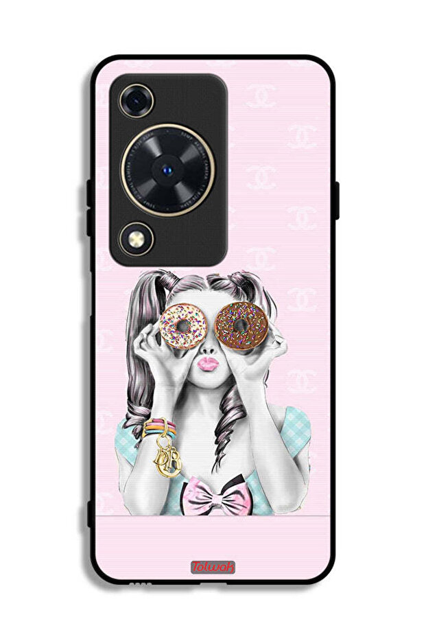 غطاء حماية لهاتف هواوي نوفا Y72 يحمل دونتين - 1