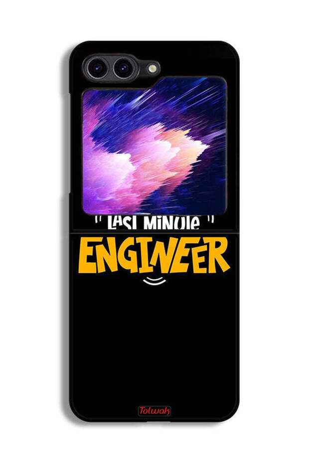 غطاء حماية لهاتف Samsung Galaxy Z Flip6 - مهندس اللحظة الأخيرة