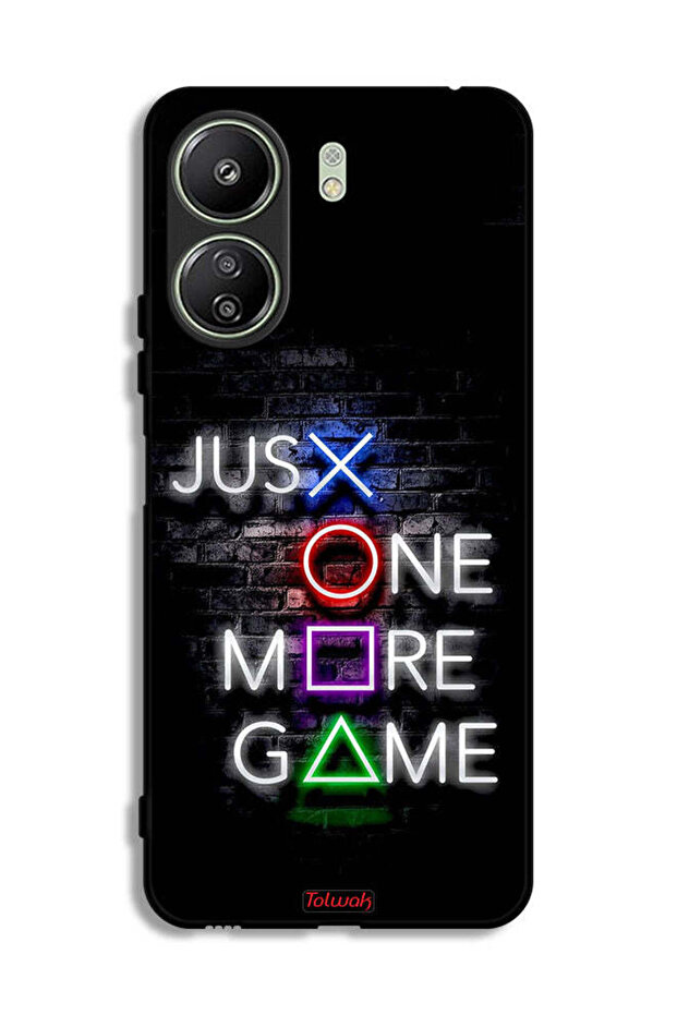 Xiaomi Redmi 13C Protective Case Cover Just One More Game