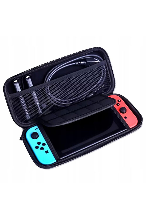 Console protective case, Force, Compatible with Switch/Switch Oled, Red/Black - 3